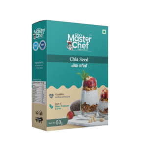 Premium quality chia seeds rich in fiber, omega-3, and protein for healthy recipes