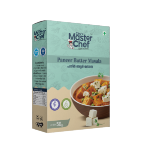City’s Master Chef Paneer Butter Masala spice mix 50g box for making restaurant style paneer butter masala
